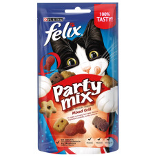 Ласощі для котів Purina Felix Party Гріль мікс, 60 г