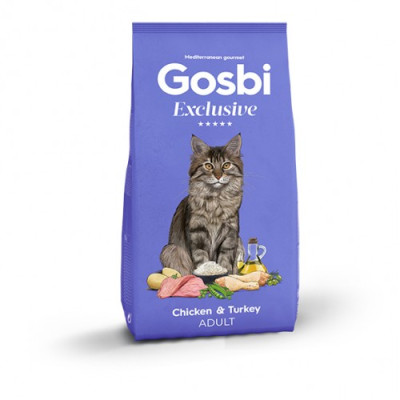 Сухий корм для котів Exclusive Chicken & Turkey Adult 1,5 кг