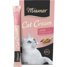 Miamor Cat Snack Lachs Cream ласощі для зміцнення імунної системи у кішок з лососем 90 г