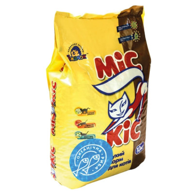Сухой корм для кошек Miss Kiss Рыба, 10 кг