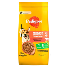 Сухий корм для собак Pedigree для малих порід з яловичиною та овочами 12 кг