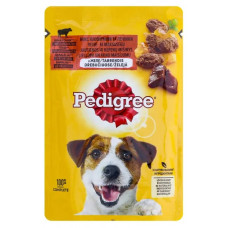 Корм для собак Pedigree з яловичиною в желе, 100 г