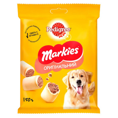 Ласощі для собак Pedigree Markies, 150 г
