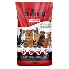 Thank'Q STANDART, сухий корм для собак зі смаком шинки. Протеїн: 18%, жир: 8%. 10 кг (5941878203276)