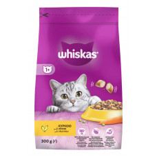 Сухий корм для котів Whiskas, з куркою, 300 г