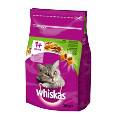 Сухий корм для котів Whiskas, з ягням, 300 г