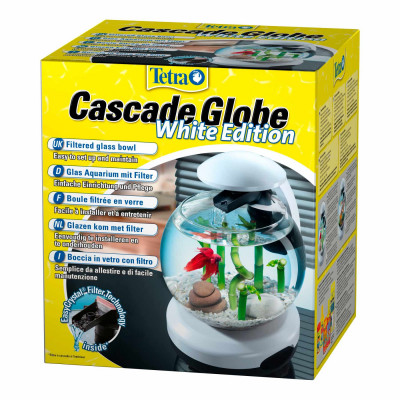 Акваріумний набір Tetra «Cascade Globe White Edition» круглий (6,8 л) Акваріумний набір Tetra «Cascade Globe White Edition» круглий (6,8 л)