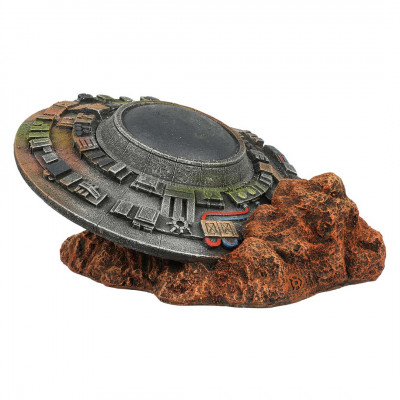 Декорація для акваріума «Літаюча тарілка UFO» S 15,2 x 11,8 x 6,8 см Декорація для акваріума «Літаюча тарілка UFO» S 15,2 x 11,8 x 6,8 см