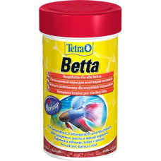 Сухий корм для акваріумних риб Tetra в пластівцях «Betta» 100 мл (для півників)