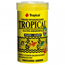 Сухий корм для акваріумних риб Tropical в пластівцях «Tropical» 100 мл (для всіх акваріумних риб)