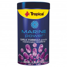 Сухий корм для акваріумних риб Tropical в гранулах «Marine Power Garlic Formula Granules» 250 мл (для морських риб)