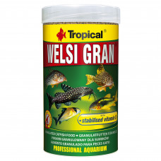 Сухий корм для акваріумних риб Tropical в гранулах «Welsi Gran» 250 мл (для донних риб)