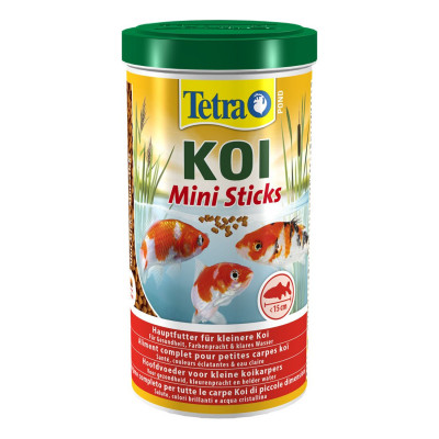 Сухий корм для ставкових риб Tetra в паличках «KOI Mini Sticks» 1 л (для коропів кої)