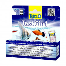 Набір індикаторних тестів для води Tetra «Test 6in1» 10 шт.