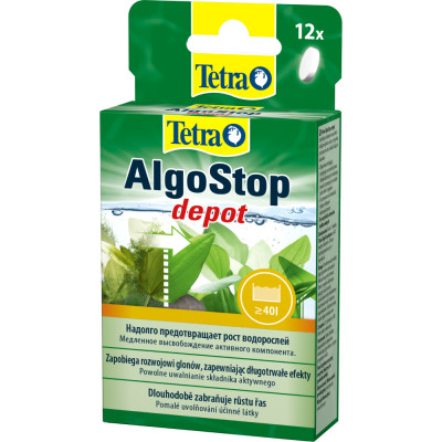Засіб проти водоростей Tetra «AlgoStop depot» 12 таблеток Засіб проти водоростей Tetra «AlgoStop depot» 12 таблеток
