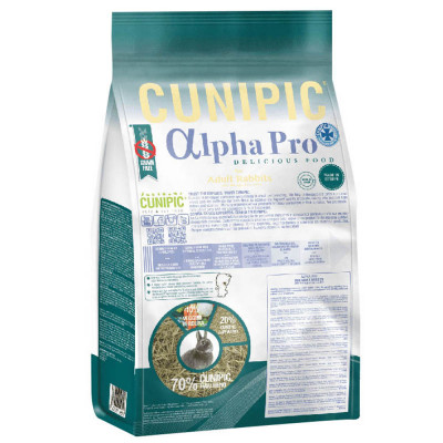 Корм для дорослих кроликів від 6 місяців Cunipic Alpha Pro 1750 г Корм для дорослих кроликів від 6 місяців Cunipic Alpha Pro 1750 г