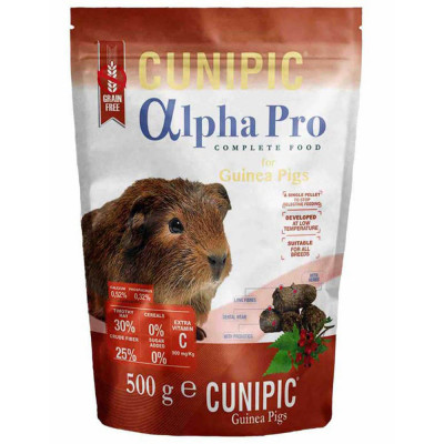 Корм для молодых и взрослых морских свинок Cunipic Alpha Pro 500 г