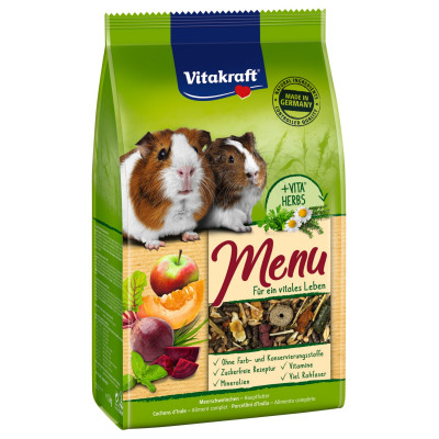 Корм для морських свинок Vitakraft «Premium Menu Vital» 400 г