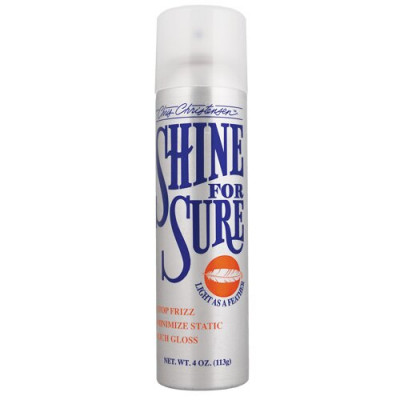 Спрей для придания блеска Chris Christensen «Shine for Sure» 113 г (для ухода за шерстью) - cts