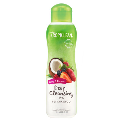 Шампунь для котів та собак TropiClean «Berry & Coconut» (Ягоди та кокос) 355 мл