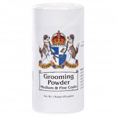 Пудра для котів та собак Crown Royale «Grooming Powder Medium & Fine Coats» 454 г (для тонкої та шовковистої шерсті) - cts