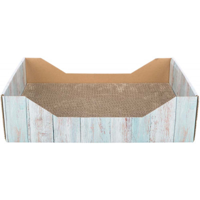 Дряпка-лежак картонна з м'ятою Trixie 45 × 12 × 33 см Дряпка-лежак картонна з м'ятою Trixie 45 × 12 × 33 см