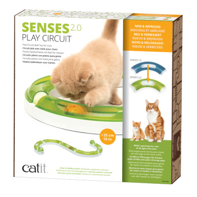 Іграшка для котів Catit «Play Circuit 2.0» Трек ігровий з м'ячем 115 см (пластик) Іграшка для котів Catit «Play Circuit 2.0» Трек ігровий з м'ячем 115 см (пластик)
