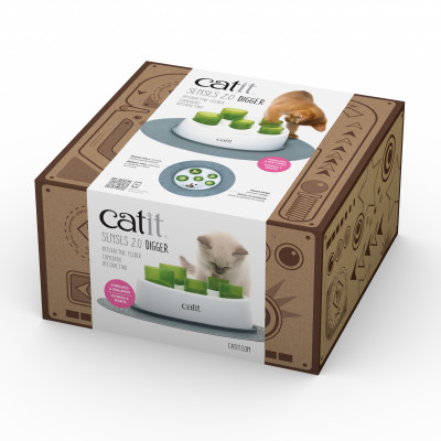 Іграшка для котів Catit «Digger 2.0» годівничка для ласощів (пластик) Іграшка для котів Catit «Digger 2.0» годівничка для ласощів (пластик)