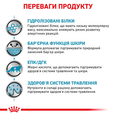 Сухий корм для котів, при харчовій алергії Royal Canin Hypoallergenic 2,5 кг (домашня птиця) Сухий корм для котів, при харчовій алергії Royal Canin Hypoallergenic 2,5 кг (домашня птиця)