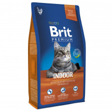 Сухий корм для котів, які живуть в приміщенні Brit Premium Cat Indoor 8 кг (курка)