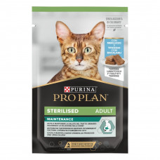 Паштет для котів ProPlan Sterilised Nutrisavour pouch 75 г - тріска
