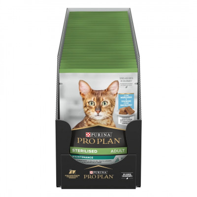 Паштет для котів ProPlan Sterilised Nutrisavour pouch 75 г - тріска