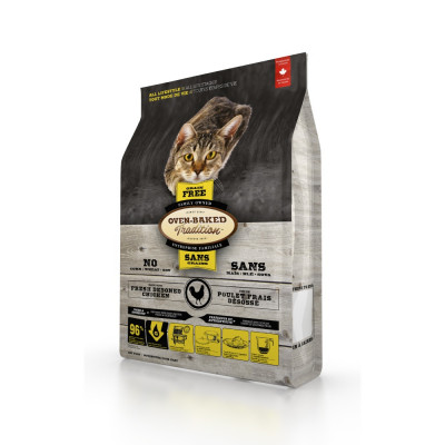 Сухой корм Oven-Baked Tradition Cat Grain Free 1,13 кг - курица Сухой корм Oven-Baked Tradition Cat Grain Free 1,13 кг - курица