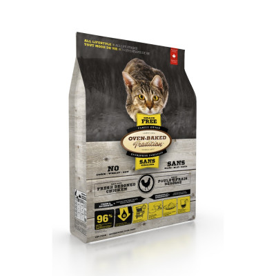 Сухой корм Oven-Baked Tradition Cat Grain Free 1,13 кг - курица Сухой корм Oven-Baked Tradition Cat Grain Free 1,13 кг - курица