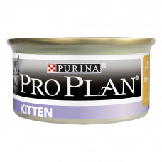 Вологий корм для кошенят Pro Plan Junior Chicken 85 г (курка)