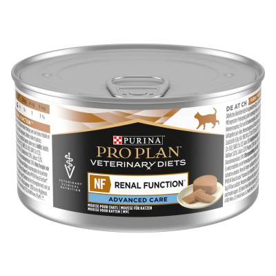 Вологий корм для котів, при захворюваннях нирок Pro Plan Veterinary Diets NF Renal Function 195 г (асорті) Вологий корм для котів, при захворюваннях нирок Pro Plan Veterinary Diets NF Renal Function 195 г (асорті)