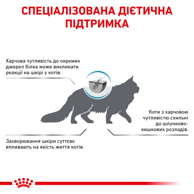 Сухий корм для котів, при харчовій алергії Royal Canin Anallergenic 400г (домашня птиця) Сухий корм для котів, при харчовій алергії Royal Canin Anallergenic 400г (домашня птиця)
