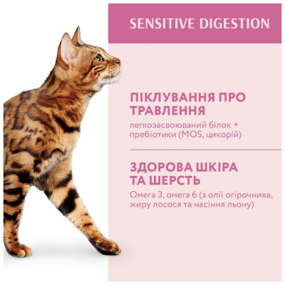 Сухий корм для котів з чутливим травленням Optimeal 10 кг (ягня)