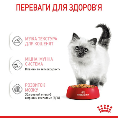 Вологий корм для котят Royal Canin Kitten Instinctive Jelly pouch 85г, 3+1 шт 