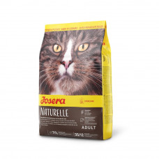 Сухий без зерновий корм для дорослих котів Josera Naturelle 400 г (чечевиця та форель)