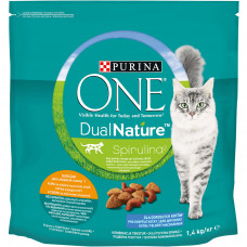 Сухий корм для котів Purina One Dual Nature 1,4 кг (курка)