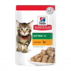 Вологий корм для кошенят Hills Science Plan Kitten 85 г - курка