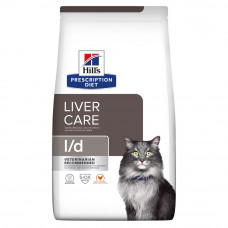 Сухий корм для котів Hills Prescription Diet Feline l/d 1,5 кг - домашня птиця