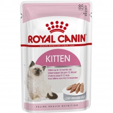 Вологий корм для кошенят Royal Canin Kitten Loaf 85 г (домашня птиця)