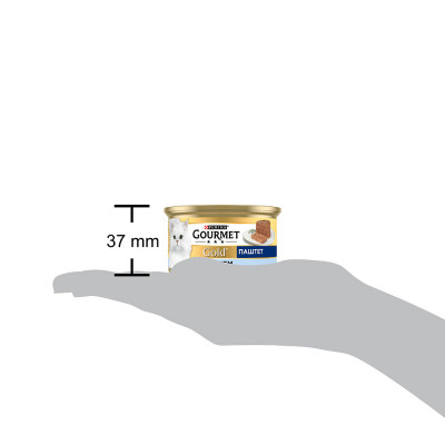Влажный корм для кошек Gourmet Gold Pate Tuna 85 г (тунец) Влажный корм для кошек Gourmet Gold Pate Tuna 85 г (тунец)