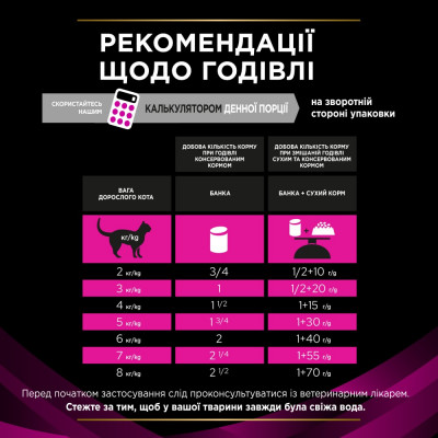 Вологий корм для котів, при захворюваннях сечовивідних шляхів Pro Plan Veterinary Diets UR Urinary 195 г (індичка) Вологий корм для котів, при захворюваннях сечовивідних шляхів Pro Plan Veterinary Diets UR Urinary 195 г (індичка)