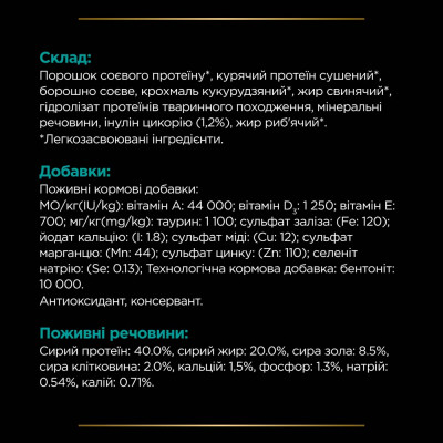 Сухий корм для котів при захворюваннях шлунково-кишкового тракту Pro Plan Veterinary Diets EN Gastrointestinal 5 кг (індичка)