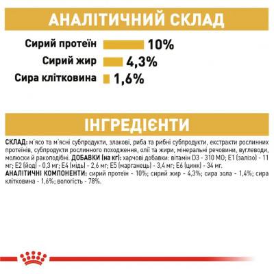 Вологий корм для дорослих котів породи мейн-кун Royal Canin Maine Coon Adult pouch 85 г 3+1 шт у подарунок (домашня птиця) Вологий корм для дорослих котів породи мейн-кун Royal Canin Maine Coon Adult pouch 85 г 3+1 шт у подарунок (домашня птиця)