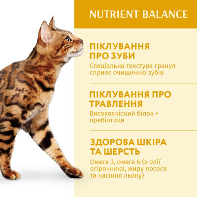 Сухий корм для дорослих котів Optimeal Adult Cat Chicken 200 г + 200 г Сухий корм для дорослих котів Optimeal Adult Cat Chicken 200 г + 200 г