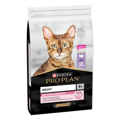 Сухий корм для котів з чутливим травленням Pro Plan Delicate Turkey 10 кг (індичка) Сухий корм для котів з чутливим травленням Pro Plan Delicate Turkey 10 кг (індичка)